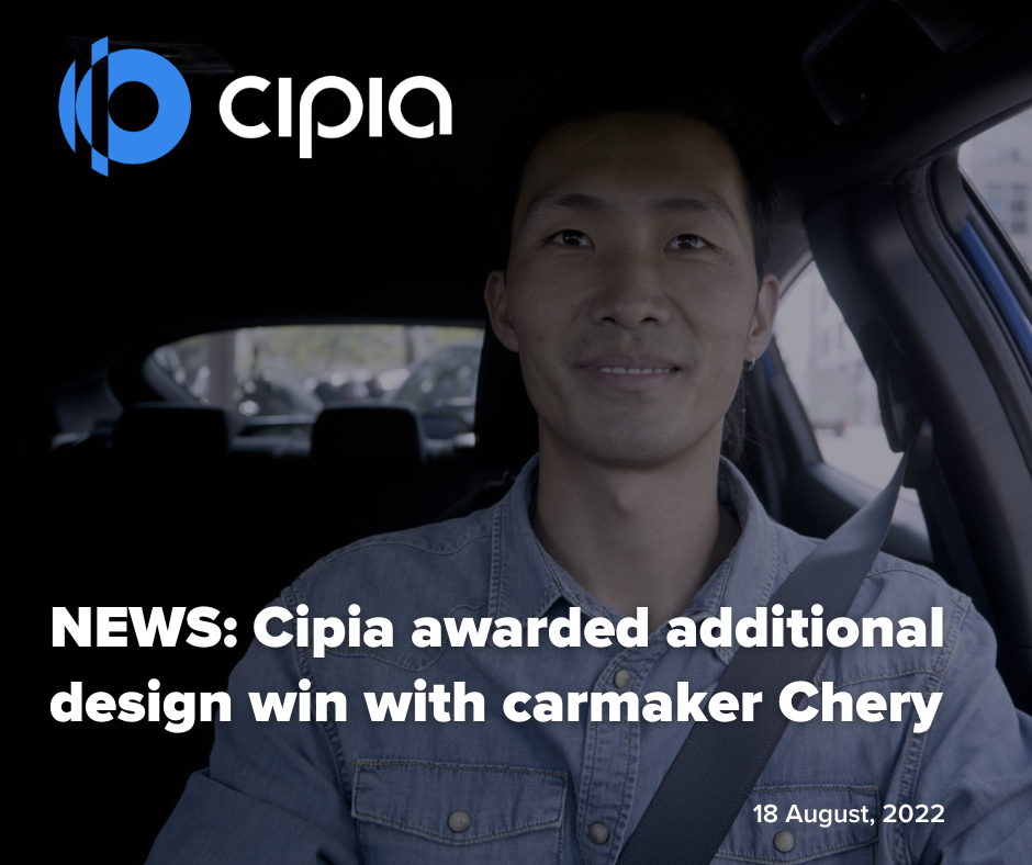 additional design win Chery